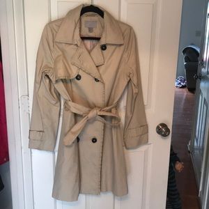 H&M tan trench coat